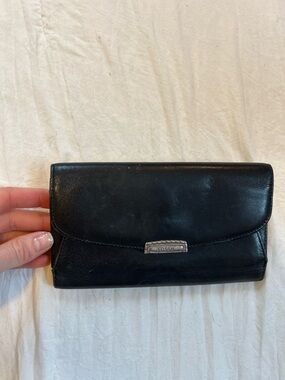 Genuine Black Leather Wallet
